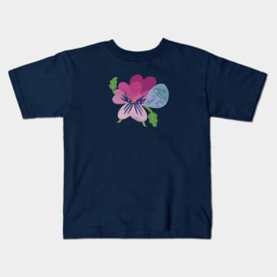 Bossy Pansy Kids T-Shirt